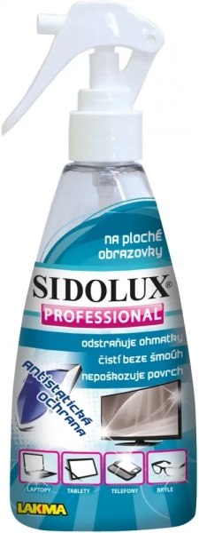 Sidolux Professional čistič na ploché obrazovky s rozprašovačom, 200 ml