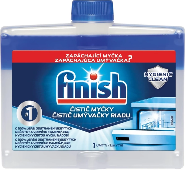 Čistič umývačky Finish, 250 ml