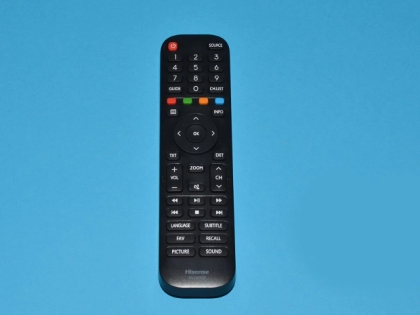 Diaľkový ovládač televízie Hisense HT277687