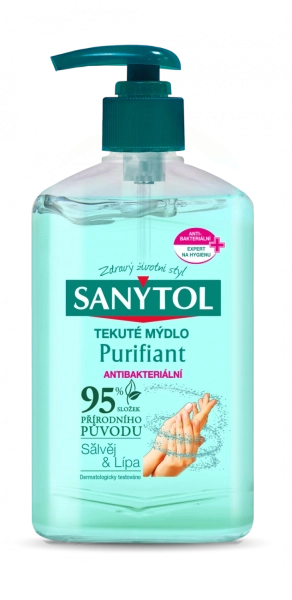 Mydlo dezinfekčné Sanytol Purifiant, 250 ml