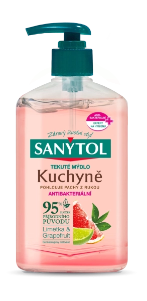 Mydlo do kuchyne Sanytol, 250 ml