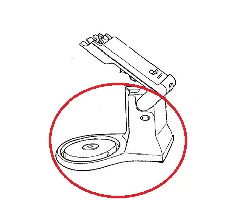 Držák šlehací mísy šlehače Tefal HT412138 SS-995008