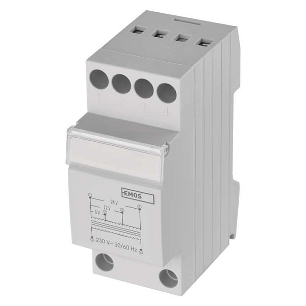 EMOS Zvonkový transformátor 8/12/24 V