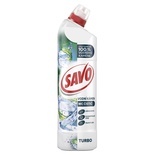 Čistiaci prostriedok na toalety Savo Turbo, 700 ml
