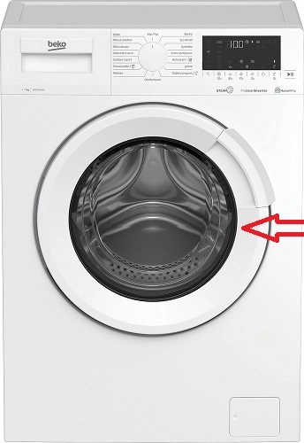 Dvere komplet práčky Beko 2498901900