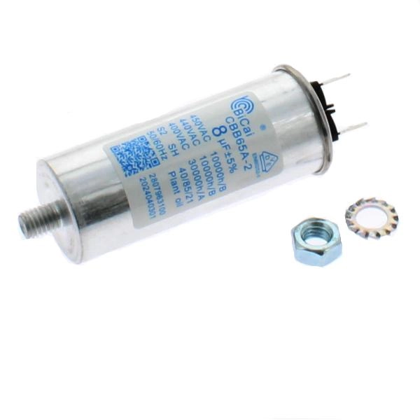 Rozběhový kondenzátor sušičky 8uF  Beko 2807963100