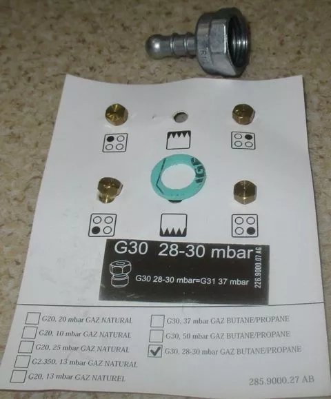 Sada trysek PB Beko HIZG64121SX 4431100218