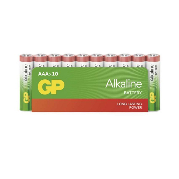 EMOS Alkalická baterie GP Alkaline AAA (LR03), 10 ks