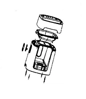 Púzdro - horná časť Tefal CS-41960008
