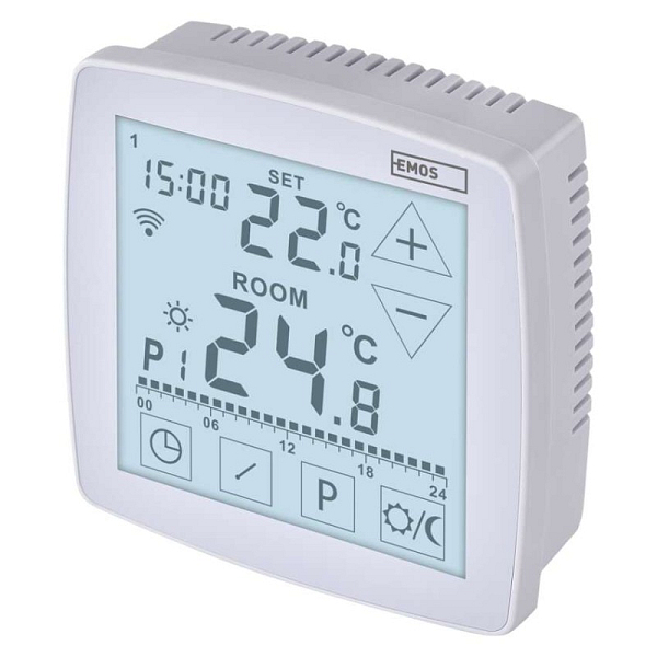 EMOS Pokojový programovatelný drátový WiFi GoSmart termostat P56S01