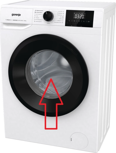 Dvere komplet práčky Hisense / Gorenje HK2378417