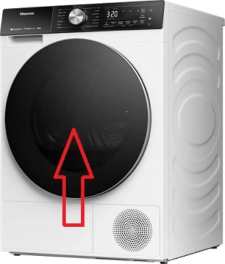 Dvere sušičky Gorenje / Hisense komplet HK2280473