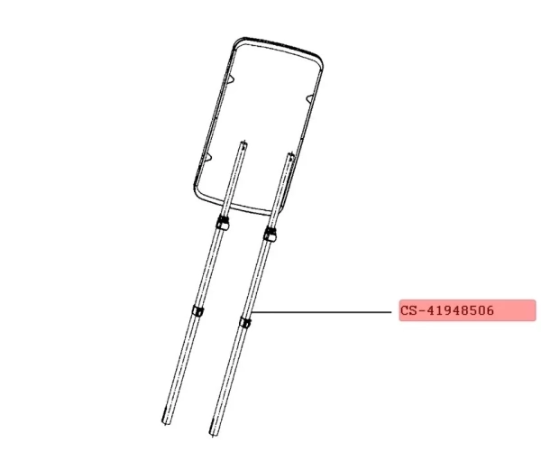 Trubka k ramínku nap. oděvů Tefal QT102.. CS-41948506