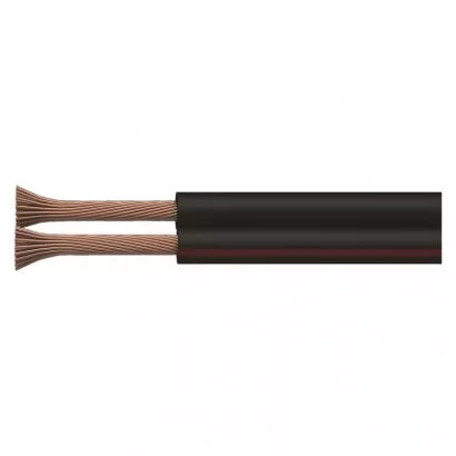 EMOS Dvojlinka ECO 2x1,5mm, černo/rudá, 100m