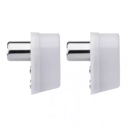 EMOS Konektor IEC vidlice zacvakávací úhlový