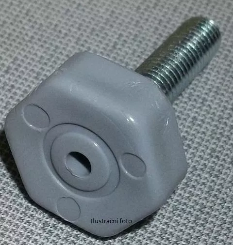 Noha skrutkovacia M8x50 sivá 4548960600