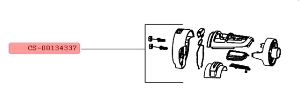 Kryt kulmy Rowenta CS-00134337