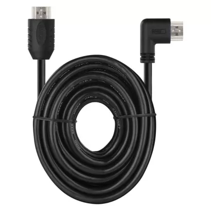 EMOS HDMI 2.0 high speed kabel A vidlice - A vidlice 90° 3 m