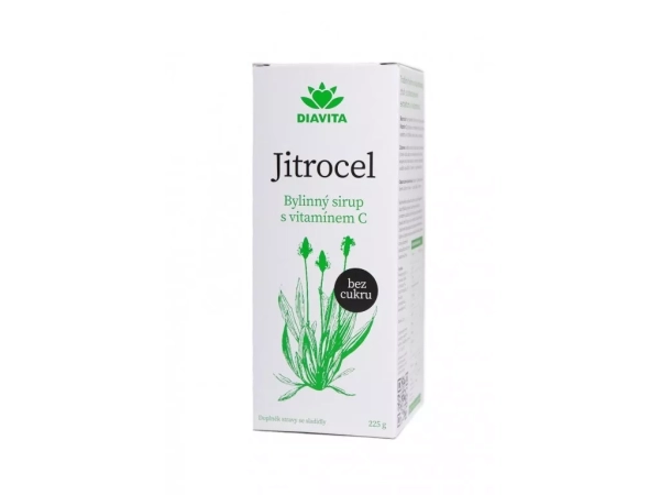 Bylinný sirup Diavita Skorocel bez cukru 225g