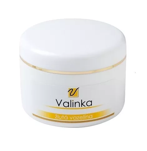 Vazelína Valinka žltá 200 ml
