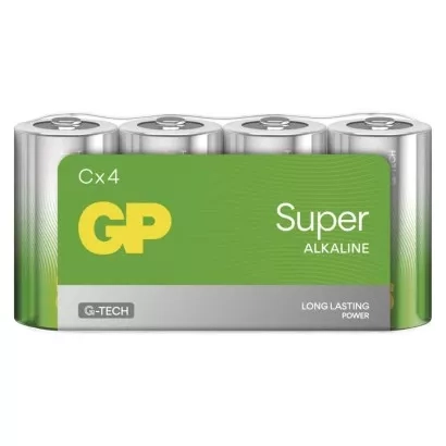EMOS Alkalická baterie GP Super C (LR14), 4 ks