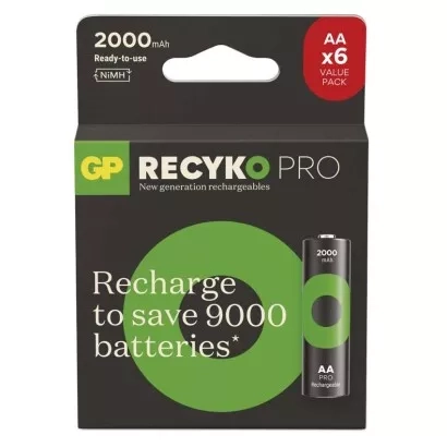 EMOS Nabíjecí baterie GP ReCyko Pro Professional AA (HR6), 6 ks
