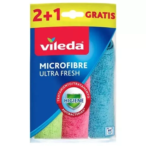 VILEDA Mikrohandrička Ultra Fresh 2 + 1 ks