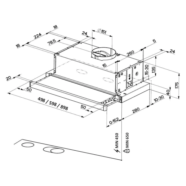 FABER FLEXA HIP NG BK A50